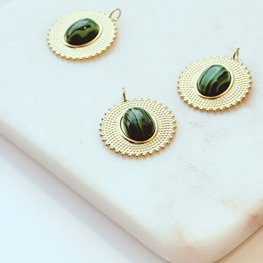 Geo Verdant Charm | Dangle Jewelry